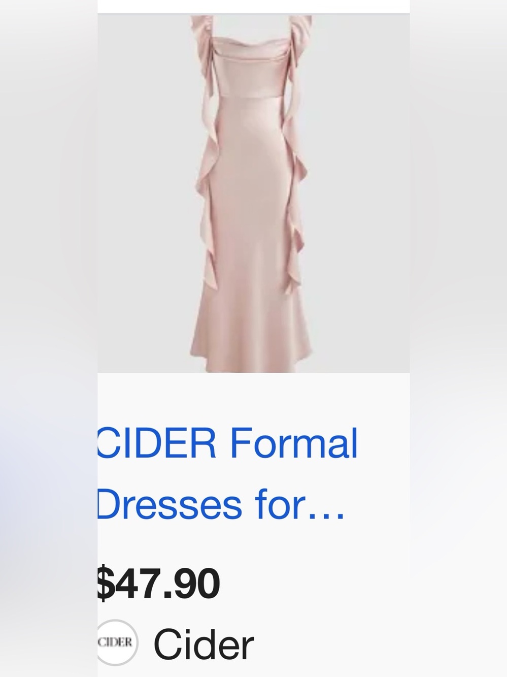 Cider Pink Maxi Dress